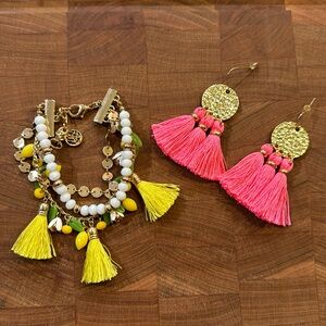 Lilly Pulitzer jewelry set